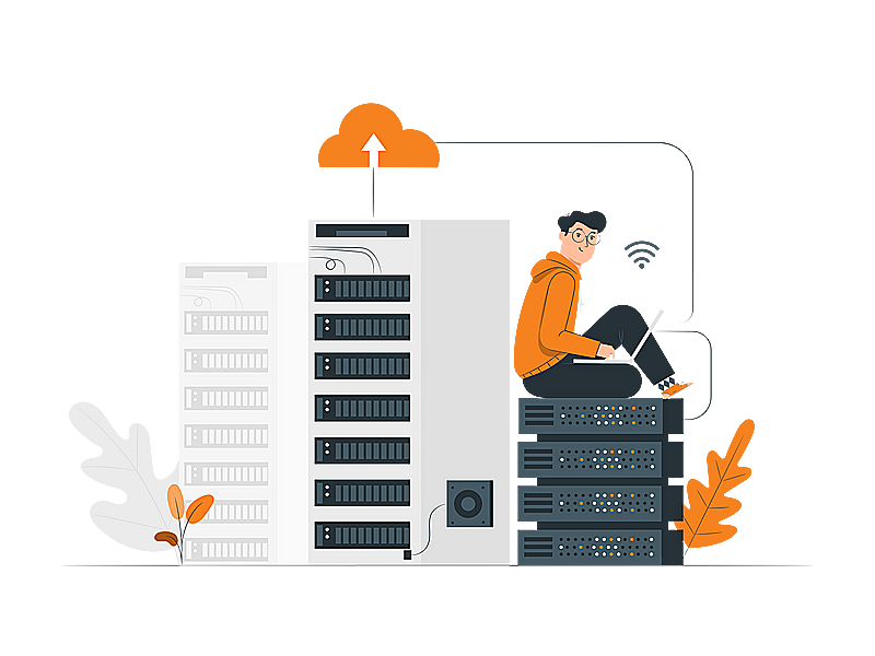 Administrator siedzący na serwerze utrzymującym hosting Magento